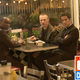 The three priests (Kurt Egyiawan, Ben Daniels, and Alfonso Herrera) in the season one finale. Image: Jean Whiteside/FOX
